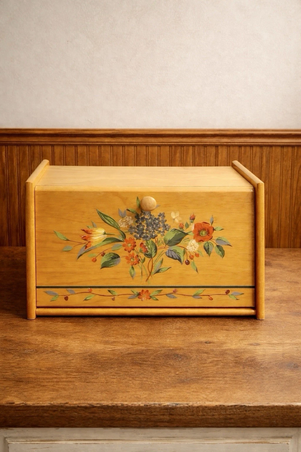 Certified International FLORA Bread Box by Pamela Gladding