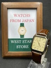 [Excellent] Vintage Seiko Dolce 6030-5390 Gold Quartz Men Watch From JAPAN