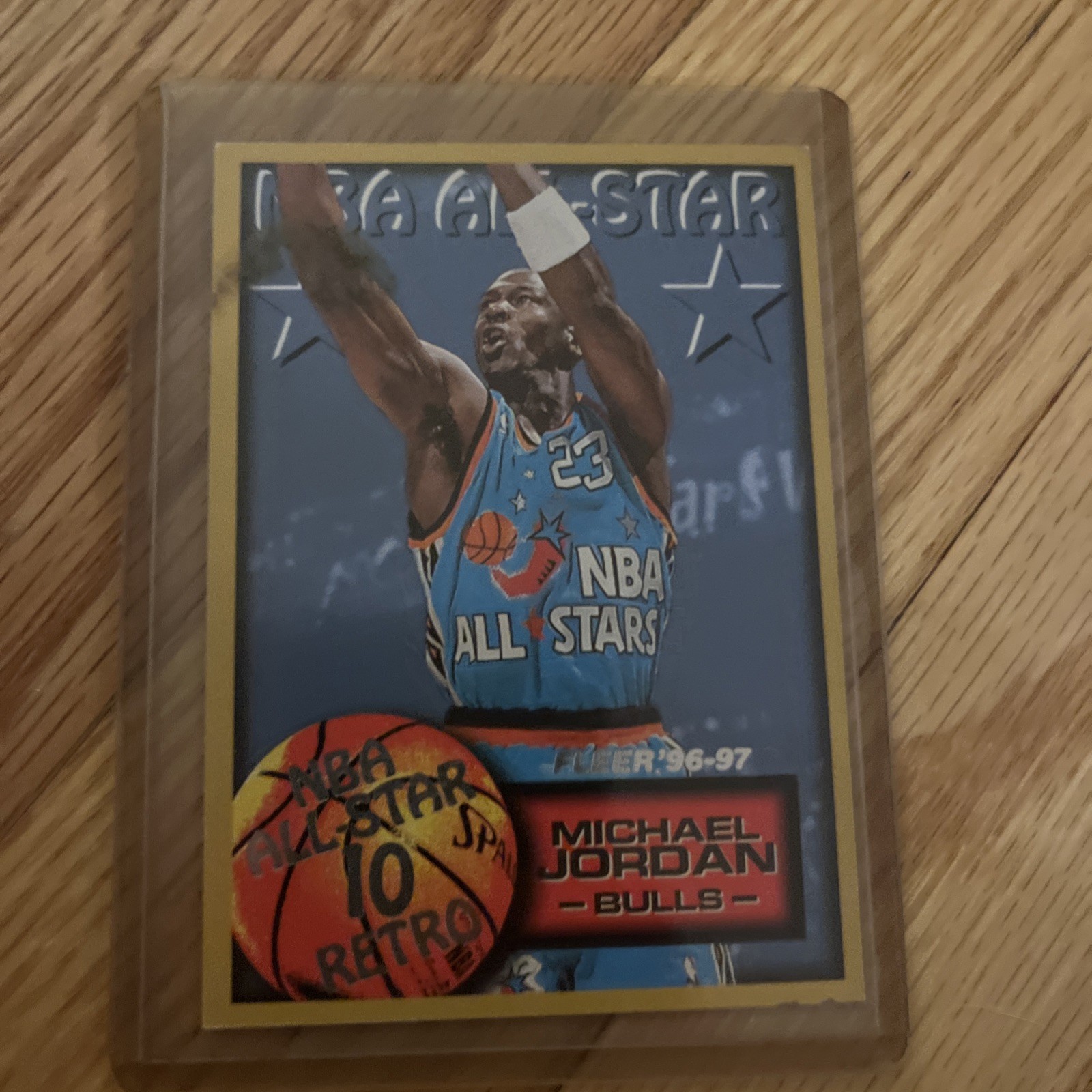 1996-97 Fleer - NBA All-Star Retro Michael Jordan #282