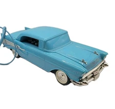 Vtg 57 Chevy Blue Phone Touch Tone Telemania Land Line Z276