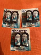 3x Nicorette Coated Ice Mint Lozenges 4mg 240 Total Count Exp 5/2028 Sugar Free