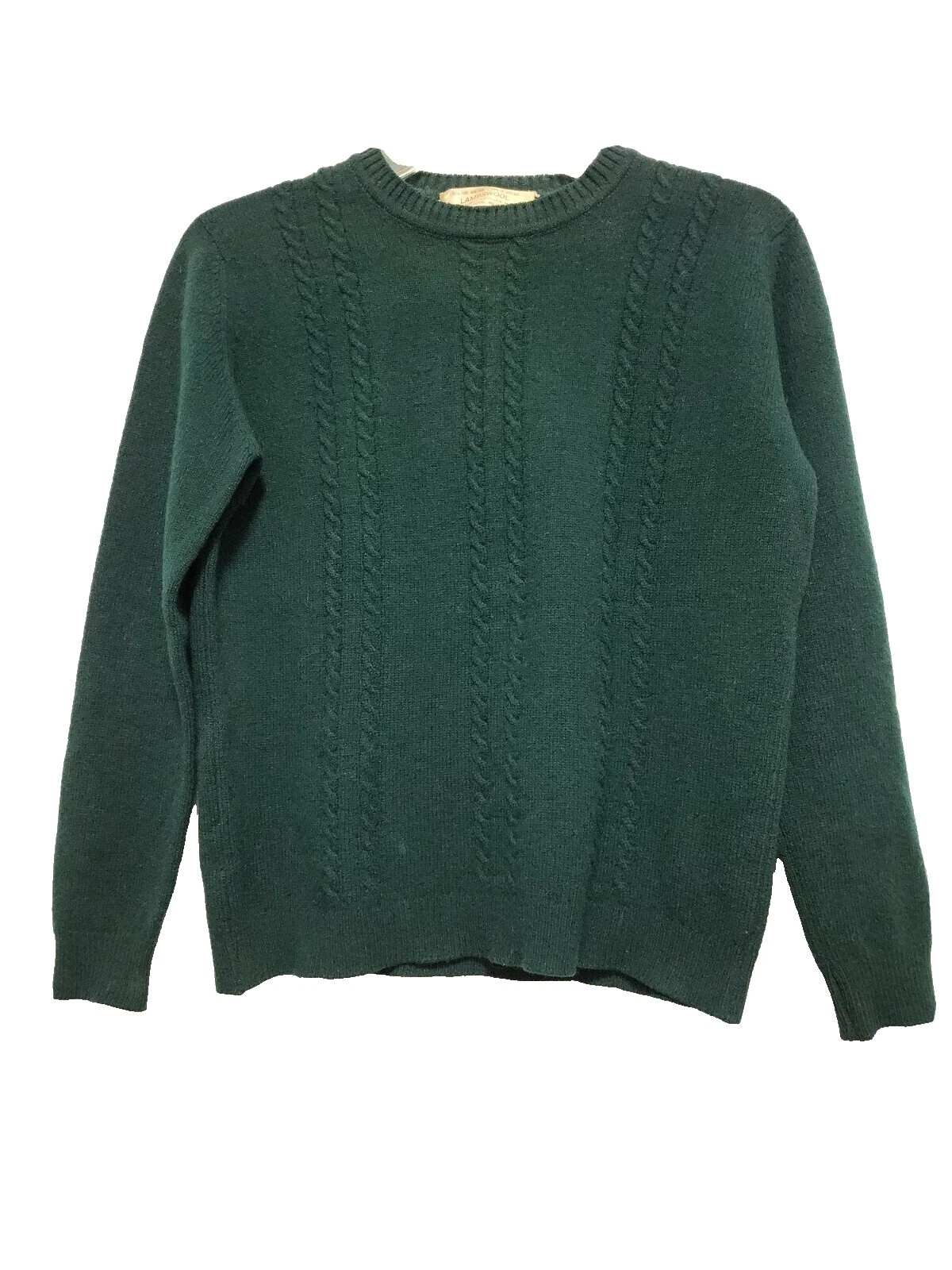 Lana de Cordero Casual Suéteres para mujer Vintage