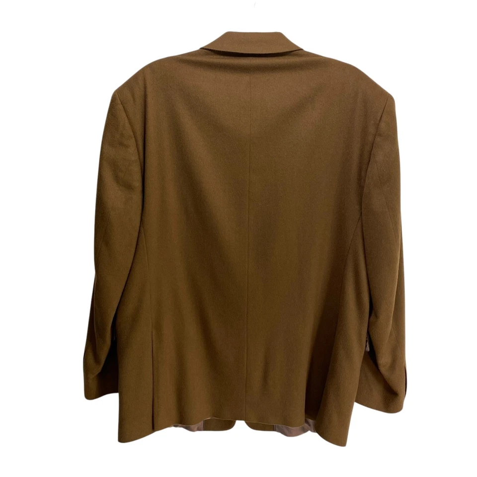 Traje deportivo JoS A Bank lana cachemir abrigo para hombre marrón tostado 46R Academia 2 botones Foto 2 de 4