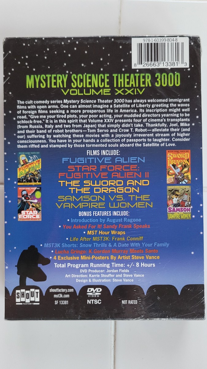 (未使用･未開封品)Mystery Science Theater 3000: Xxiv/ [DVD] MST3K: Volume XXIV – Shout! Factory