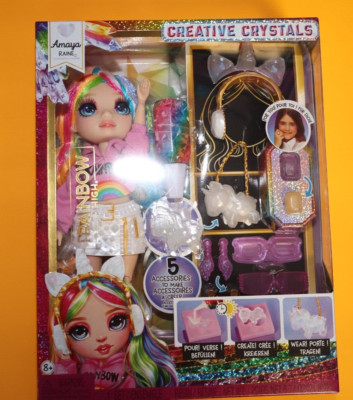 Rainbow High Creative Crystals Puppe Amaya