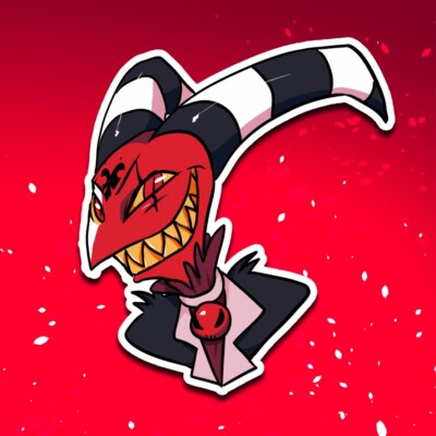 Helluva Boss 3'' Stickers (Blitzo)