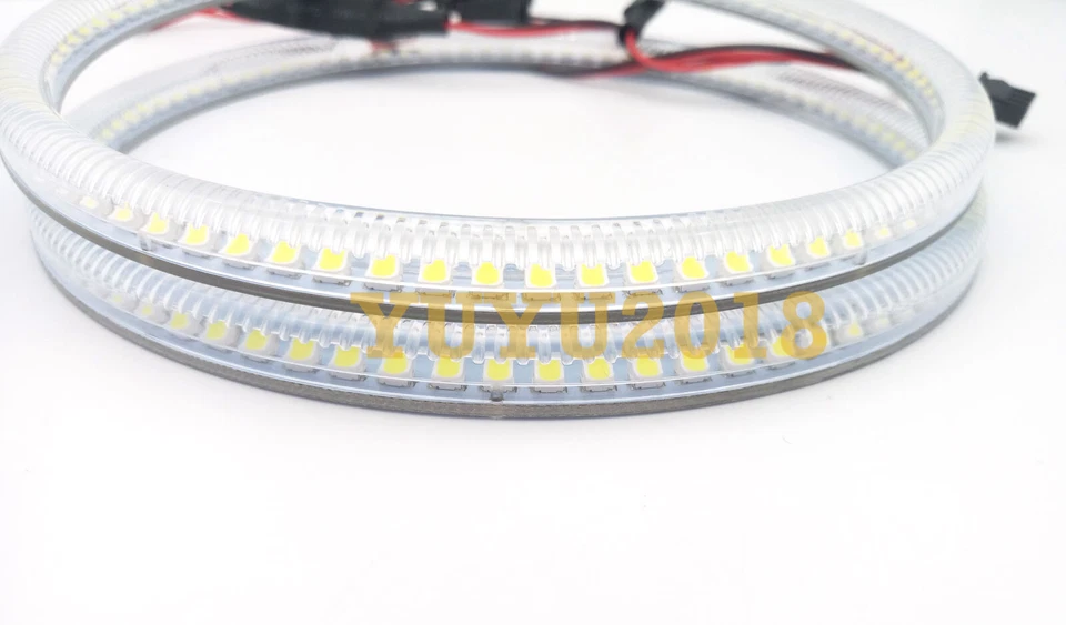 Anillo halo SMD para Subaru XV Crosstrek 13-15 faro demonio ángel ojos lámpara DRL Foto 3 de 4