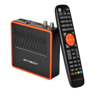 FTA DVB-S2/S2X/T2/C 4:2:2 Android Smart TV BOX Quad Core 4K 3D HDR Media Player