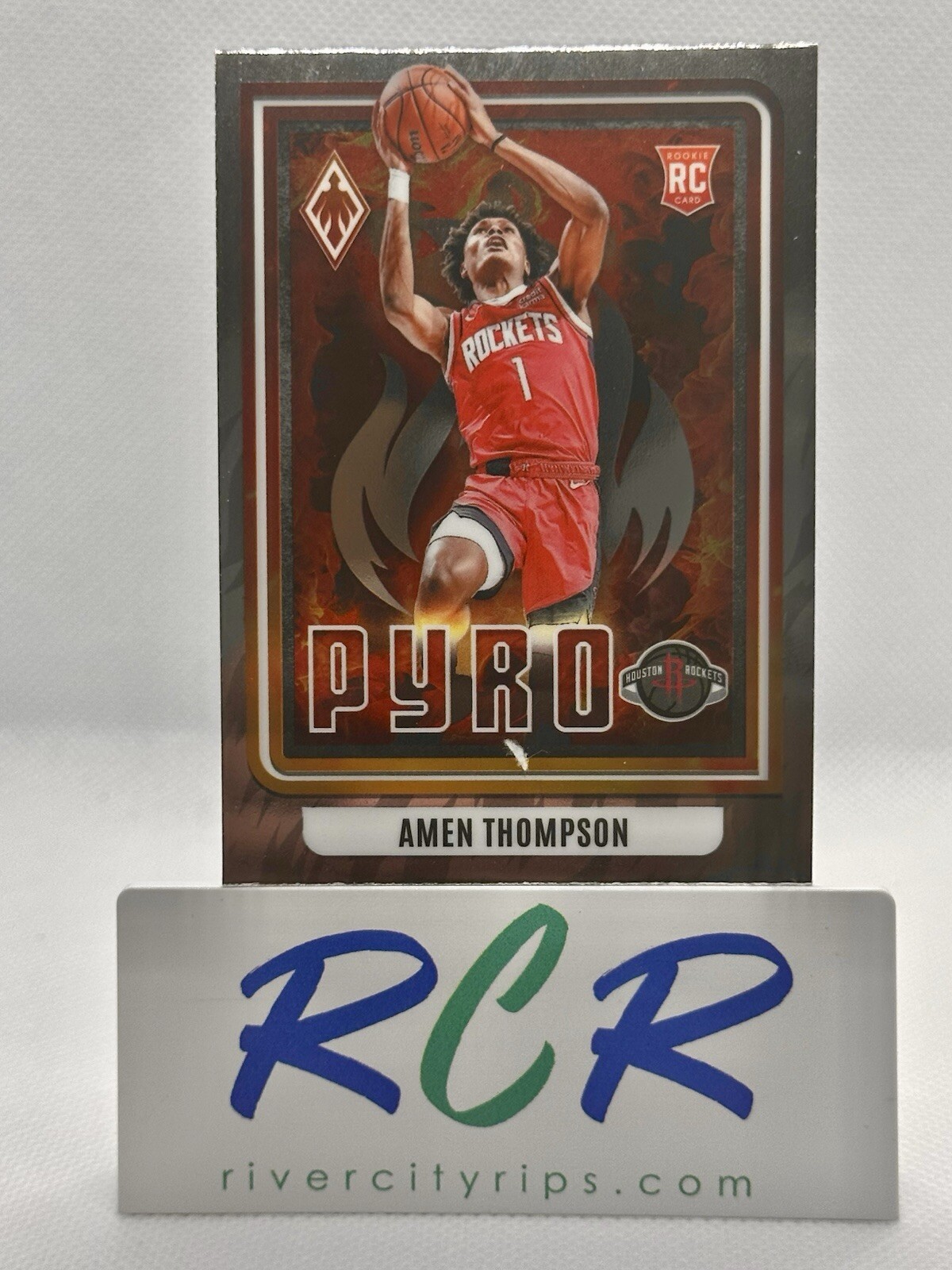 2023-24 PHOENIX BASKETBALL AMEN THOMPSON PYRO Rookie - Houston Rockets 🚀