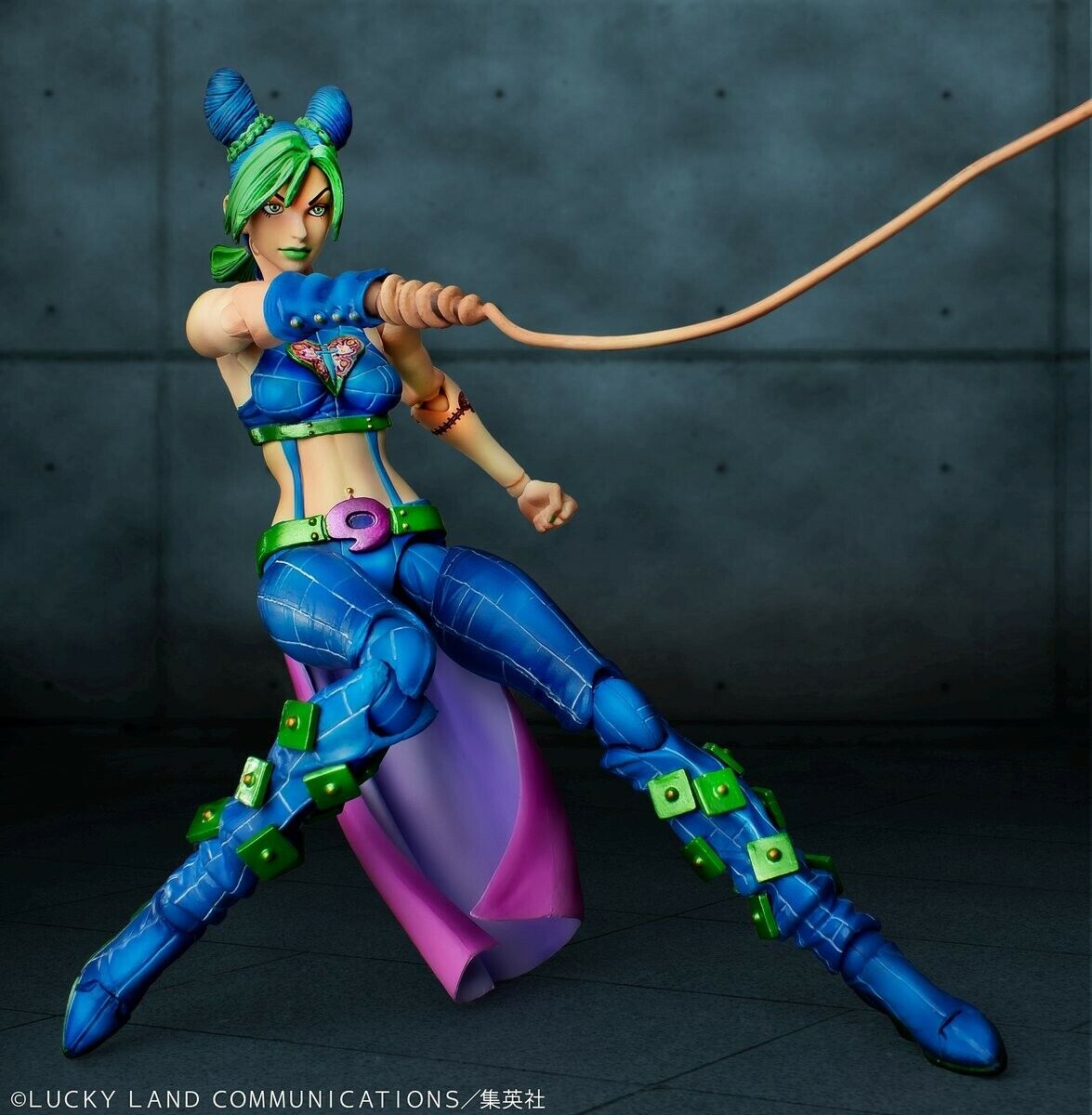  Medicos JoJo's Bizarre Adventure: Part 6-Stone Ocean: Jolyne  Kujo Super Action Statue : Toys & Games