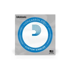 D'Addario PL022 Plain Steel Guitar Single String, .022