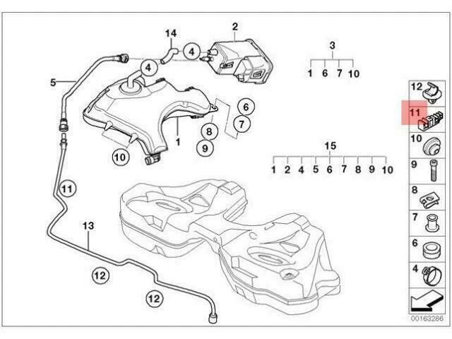OEM BMW E60 E60N E61 E61N E63 E63N E64 E65 TUBING SUPPORT  