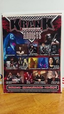 KRANK GUITAR AMPLIFIERS ARTISTS USERS PRINT AD   11 X 8.5    D2