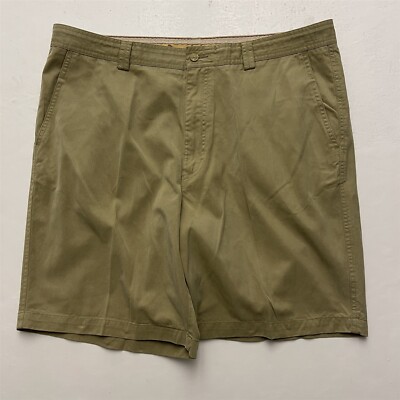 Tommy Bahama 38 x 9'' Khaki Twill Tencel Blend Casual Chino Shorts