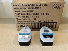 Case of 24   Shoe Gear  Instant Shine  Self-Shine Sponge  12 Black  12  Neutral