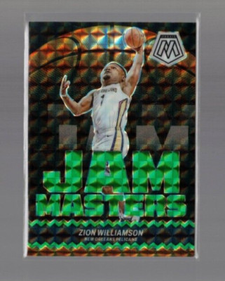 2023-24 Panini Mosaic Jam Masters Green Zion Williamson | eBay