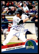 2019 Choice Dayton Dragons Michael Siani RC Auto St. Louis Cardinals #13 Signed