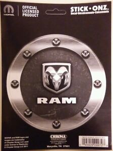 BLACK DIE CUT RAM truck sticker decal window logo vinyl 5.7/'/' X 6/'/' wide