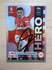 Christoph Baumgartner Autogramm signed TC Topps Euro 2024 "Austria"