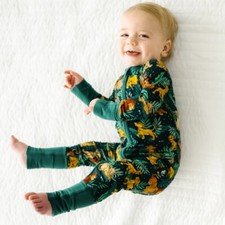 Little Sleepies Disney Simba  s Sky Lion King Pajama PJ Zippy Sleeper Size 3T