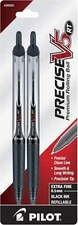 PILOT Precise V5 RT Refillable & Retractable Liquid Ink Rolling Ball Pens, Extra