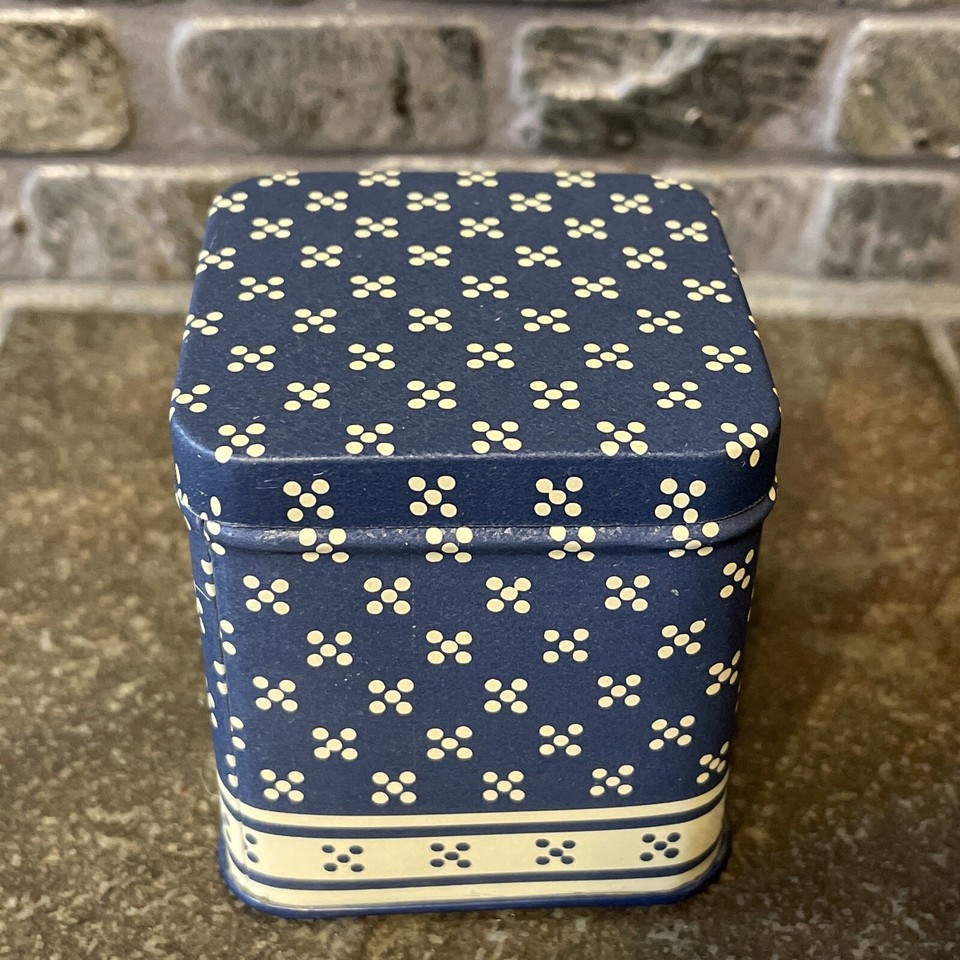 Vintage Rectangular Tin by Pot Pourri Made in USA 2.25” Tall eBay