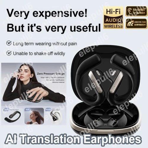 Translator Ear buds 144 Languages Real Time Online OffLine Translation Earphones