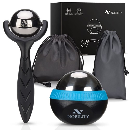 Massage Ball Roller– Ice Cold and Hot for Deep Tissue and Sore Muscle Relief ...