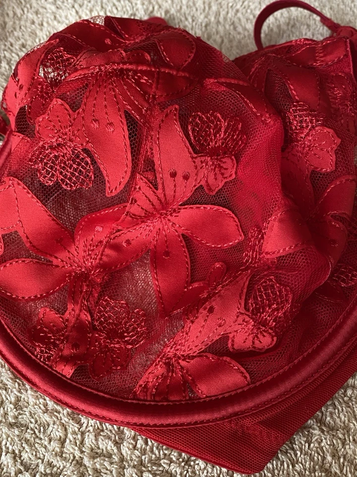 VICTORIA'S SECRET Ungefütterter Balconnette-BH mit Spitze EU80/G  Gr.36 - Bild 3 von 4