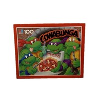 Turtles Puzzle Cowabunga MB Retro Komplett Vi...