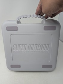 Super Nintendo SNES Classic "Mini" W/ Hard Plastic Carrying Case And Controllers