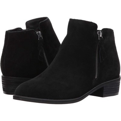 BLONDO Liam Waterproof Suede Ankle Boots Zip on Both Sides Black $130 Size 11
