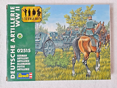 Vintage 1995 Revell German Artillery WWII 1/72 Figures - Complete - Picture 1 of 10