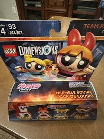 NEW LEGO DIMENSIONS TEAM PACK THE POWERPUFF GIRLS 71346 Sealed Retired
