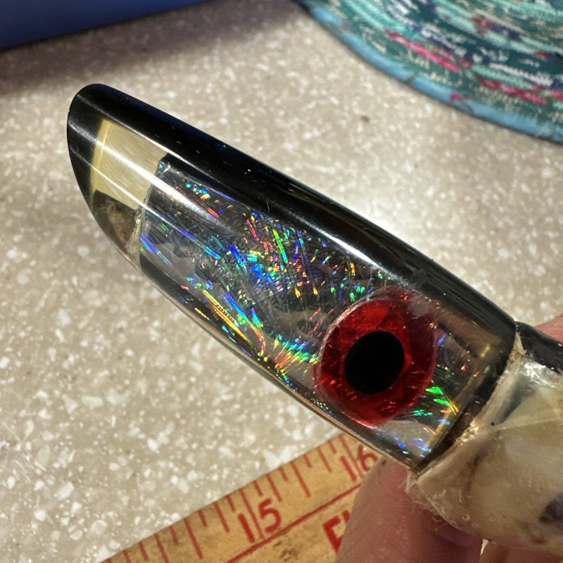 Vintage Tanabe LURE Hawaiian fishing lure Tuna Marlin yee Mahi Wahoo