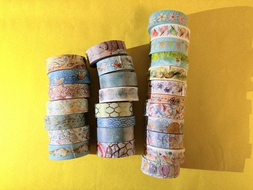 Cocoa Daisy Washi Tape - Whimsical, Linou’s Pote, Nautical - Used Washi lot