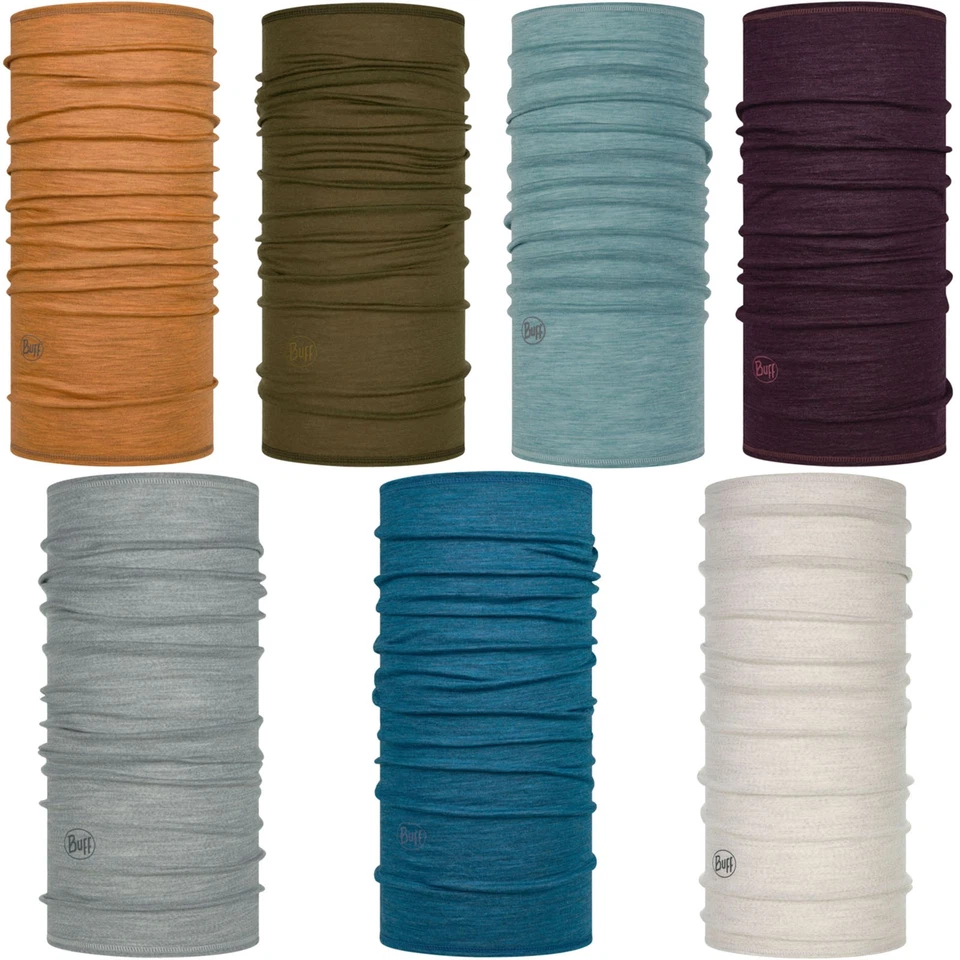 Buff Unisex Merino Wool Lightweight Outdoor Tubular Bandana Scarf