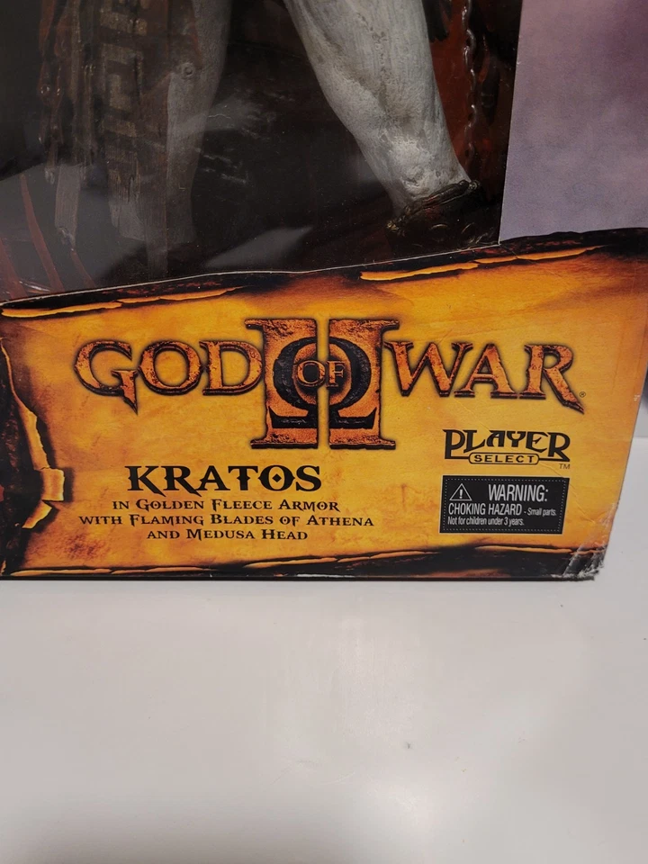 Neca God Of War 2 II KRATOS 12" pulgadas con cabeza de Medusa-NUEVO-SELLADO Foto 4 de 4