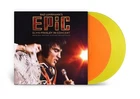 ELVIS PRESLEY / EPIC ELVIS PRESLEY IN CONCERT - ALBUM VINYLE ORANGE & JAUNE (PC)