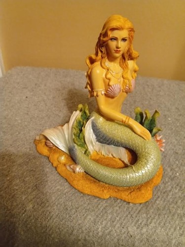 Enchanted Song Mermaid figurine by Veronese hand painted
