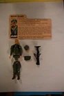 G I GI Joe Vintage MORTAR SOLDIER SHORT FUSE Complete & Card Broken 1982