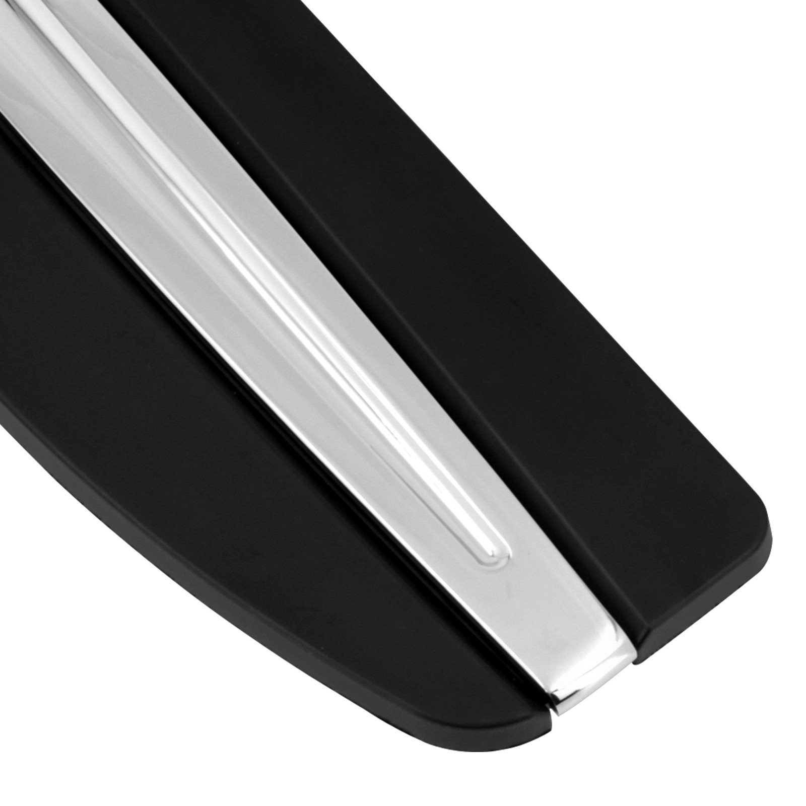 Chrome Driver Floorboard Footboard Inserts For Harley 1986-2017 Softail Fat Boy