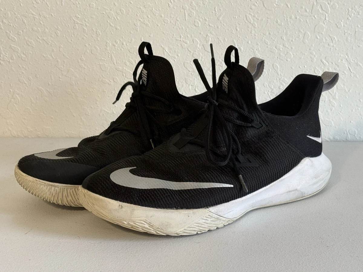 Nike Men’s Zoom Shift 2 Basketball Shoes Black White Size 7 Nike Zoom Shift 2 White Black | eBay main image 4