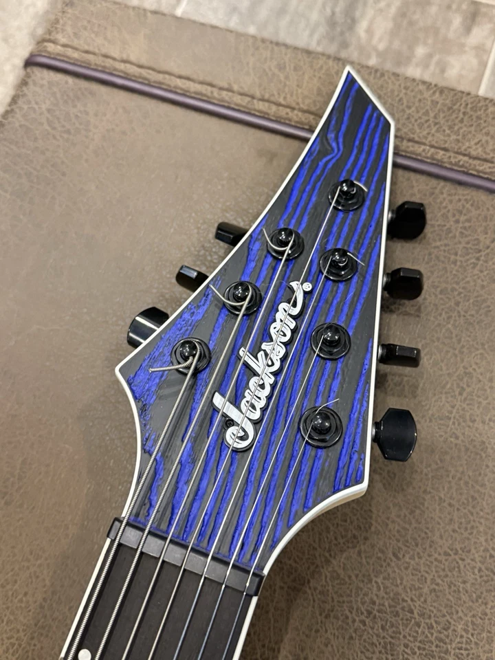 Jackson Pro Series Dinky DK Modern Ash HT7 - Baked Blue 2020 Foto 4 de 4