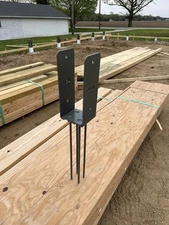 Laminated Post Wet Set Bracket