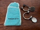 Tiffany & Co 925 Sterling Silver Key Ring Holder Lot of 2 Tag Charm 2001 Vintage