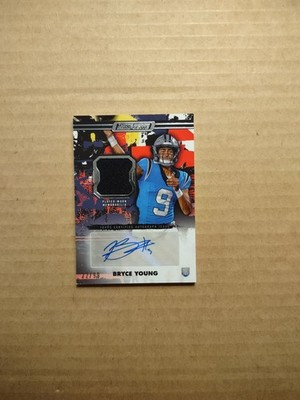 2023 BRYCE YOUNG Topps Composite Patch Auto /99 Vertical Variations #CPAV-BY RC