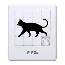 'Cat Walking Side View' Sliding Puzzle (PZ00034541)