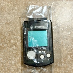 Official Sega Dreamcast VMU Smoke Clear Visual Memory Unit HKT-7000 Tested OEM