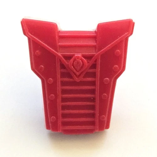Vintage 1985 G.I. JOE Crimson Guard V1 Red Hollow Backpack Accessory Part